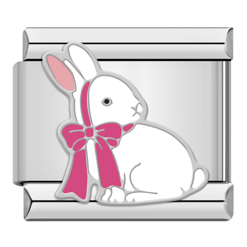 Rabbit with a bow