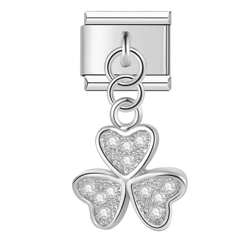 Silver heart pendant
