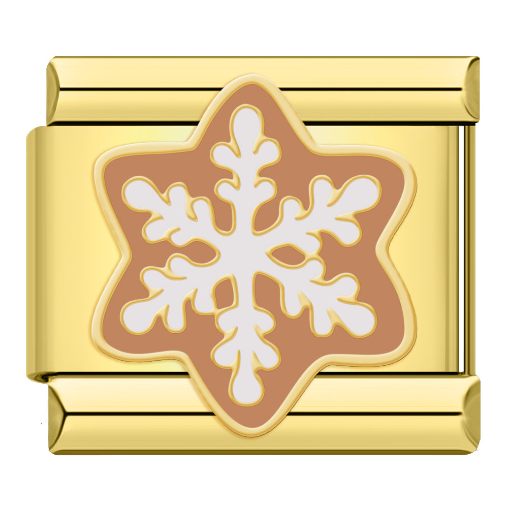 Snowflake gingerbread