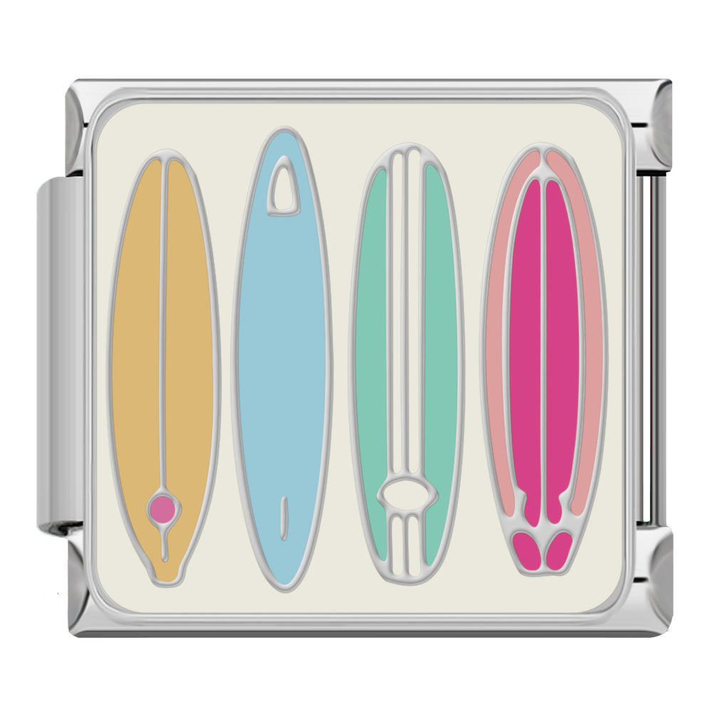 Silver surfboards