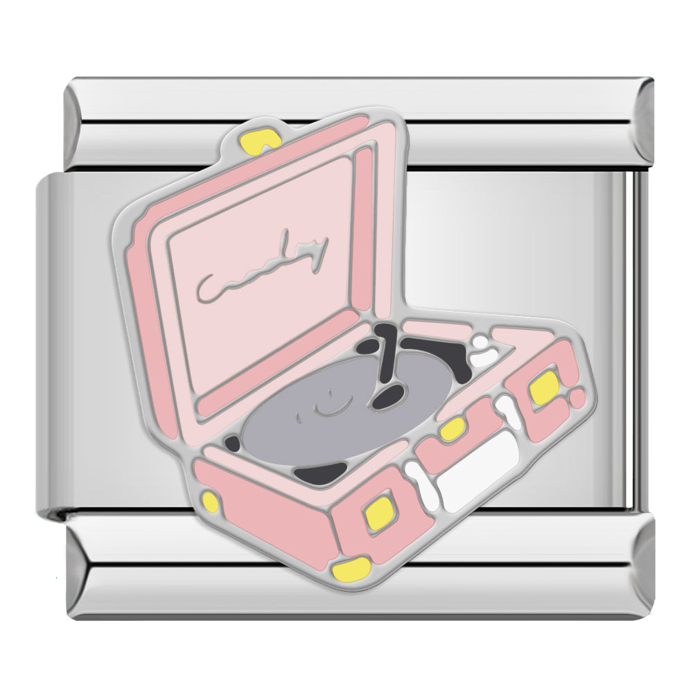 Record player silver