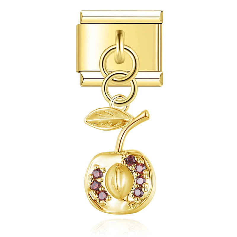 Cherry Gold Pendant