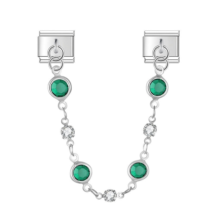 Summer Charm Necklace Silver
