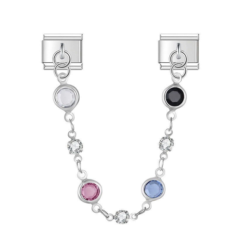 Summer Charm Necklace Silver