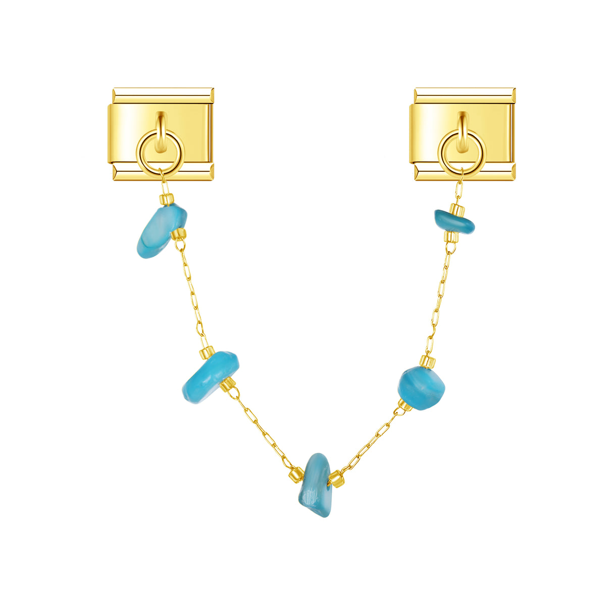 Shell charm necklace