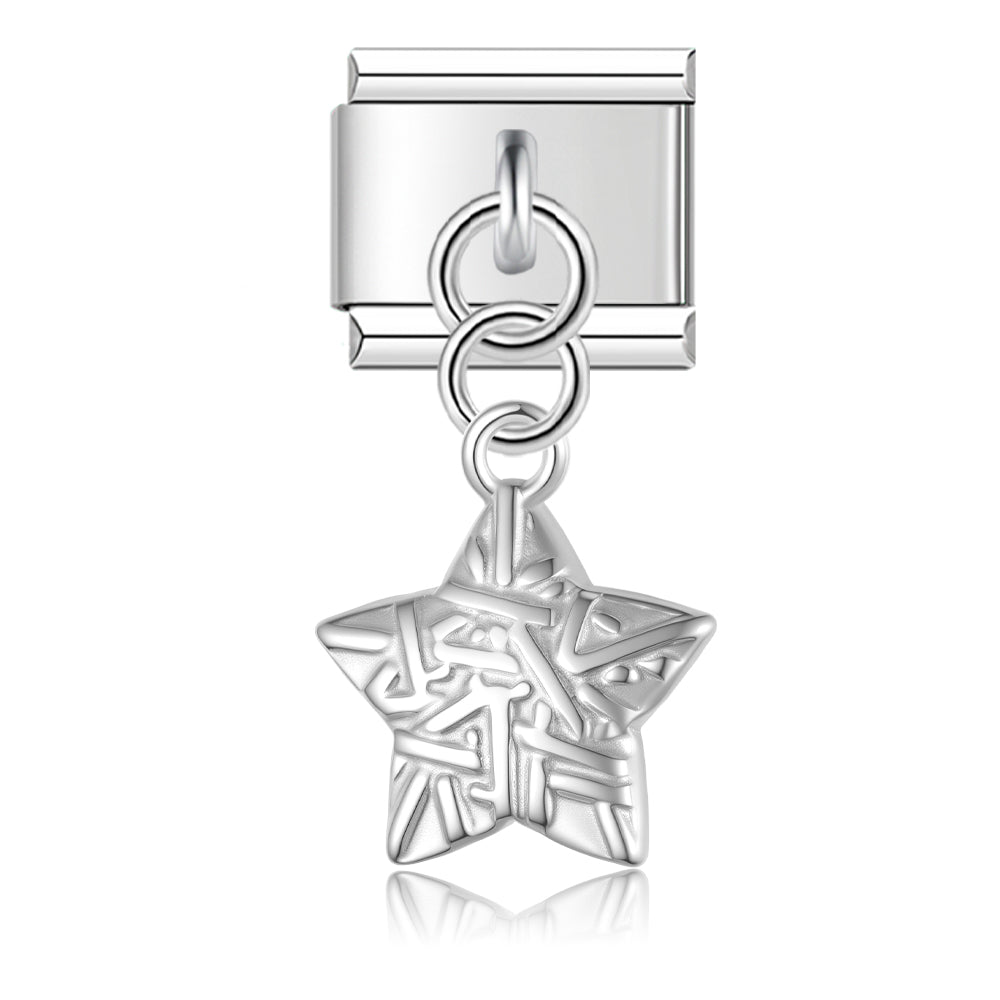 Stern Anhänger Silber