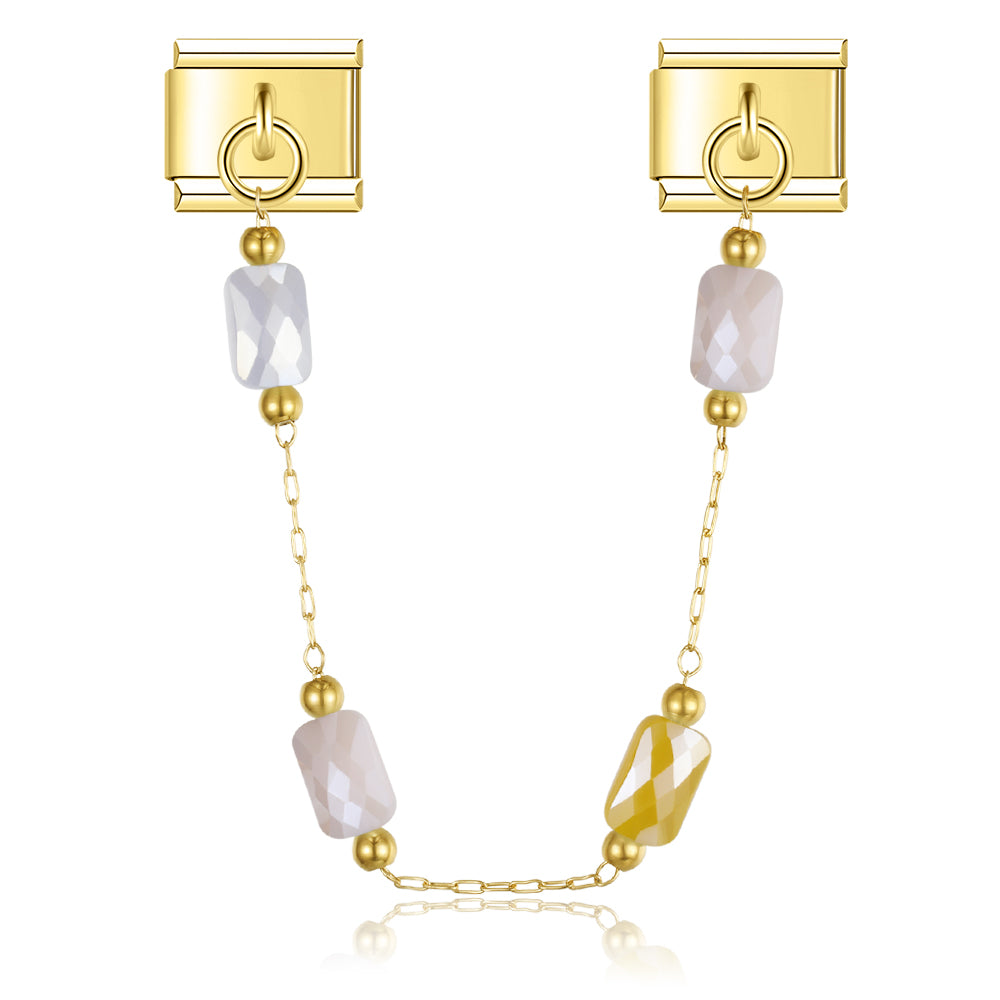 Prism charm necklace