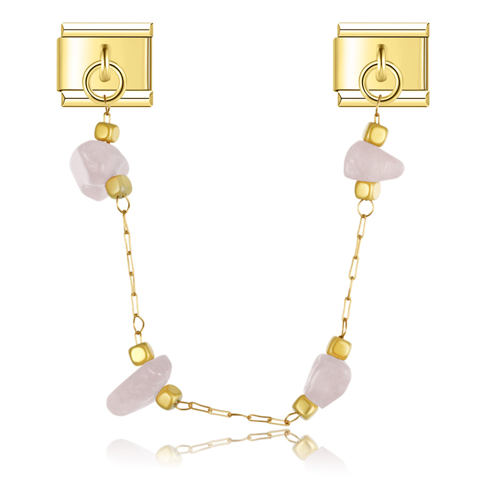 Shell charm necklace