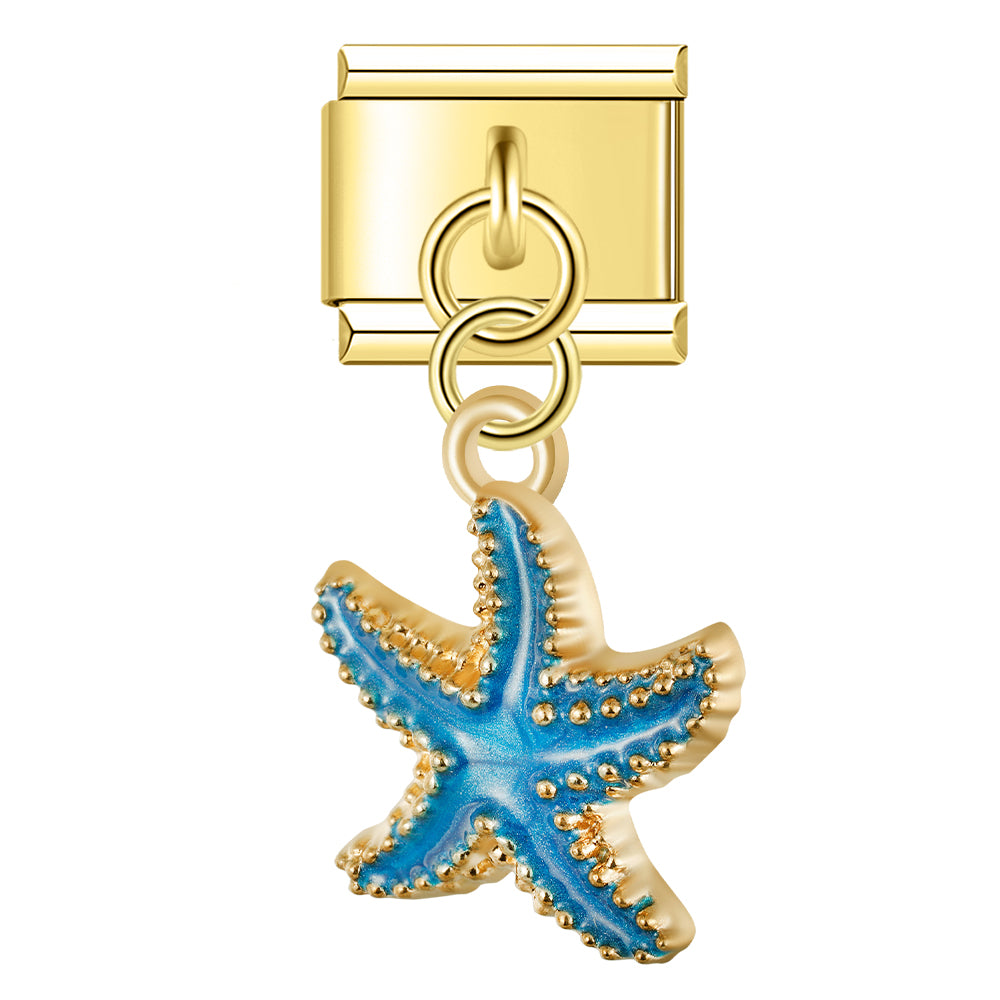 Sea esters pendant blue