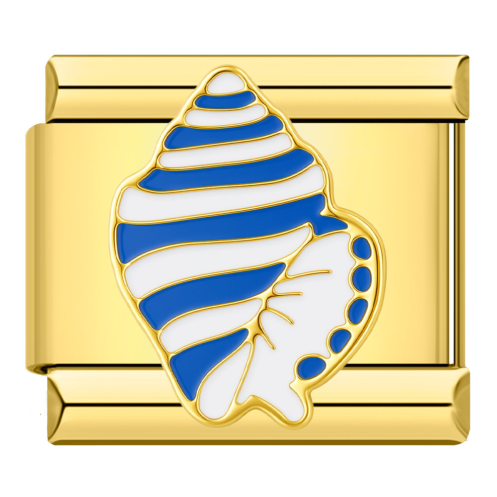 Blue seashell
