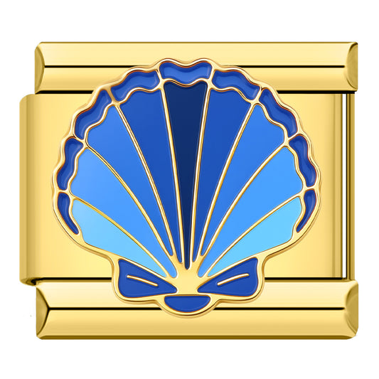 Blue seashell