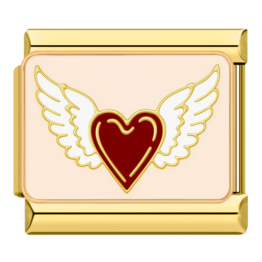 Heart with wings