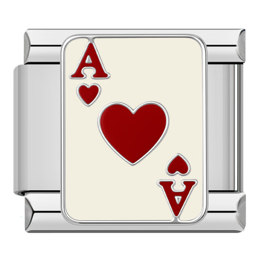 Ace of Hearts Silver