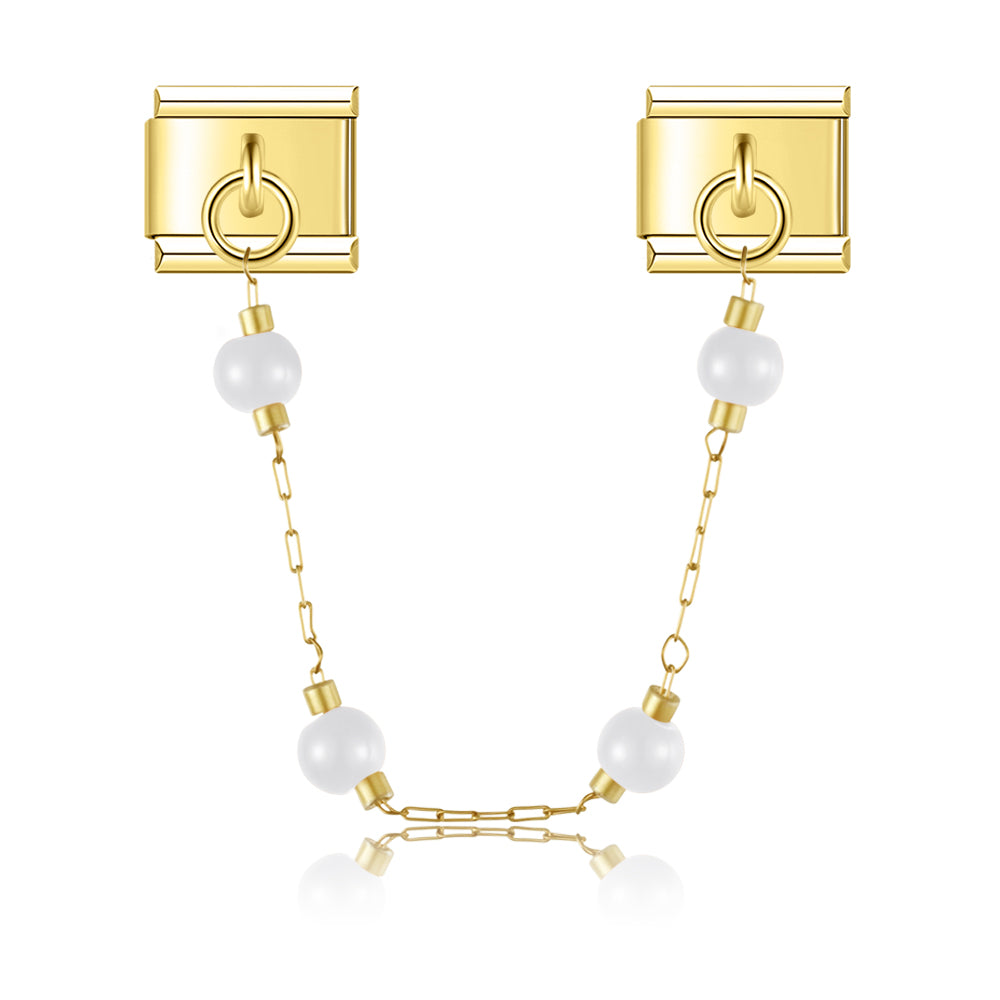 Pearl charm necklace 2.0