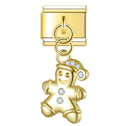 Gingerbread man pendant