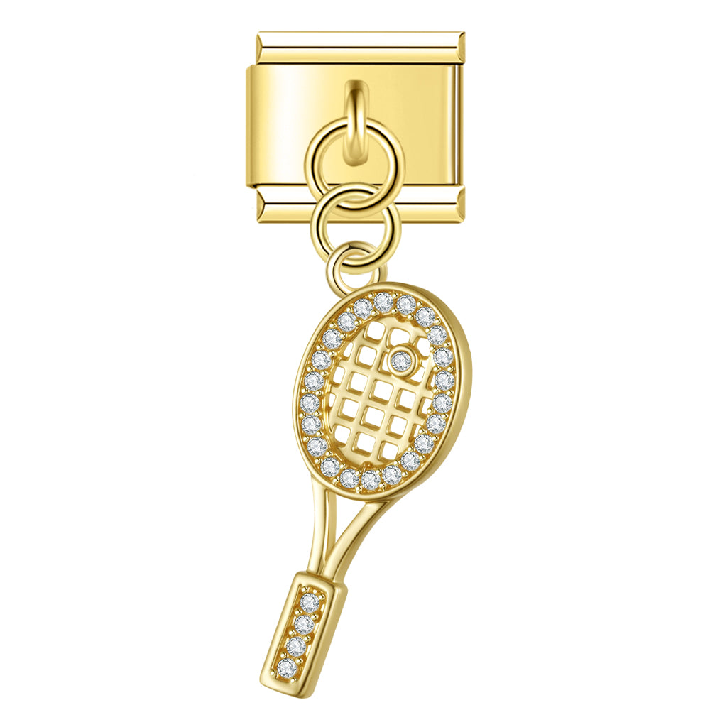 Tennis racket pendant