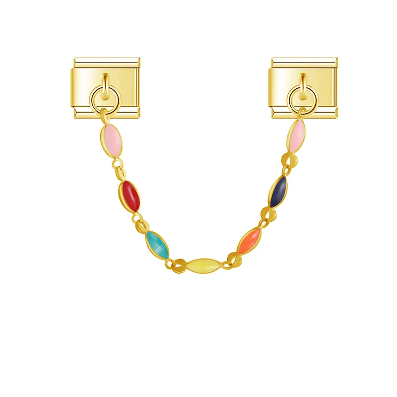 Pearl charm chain