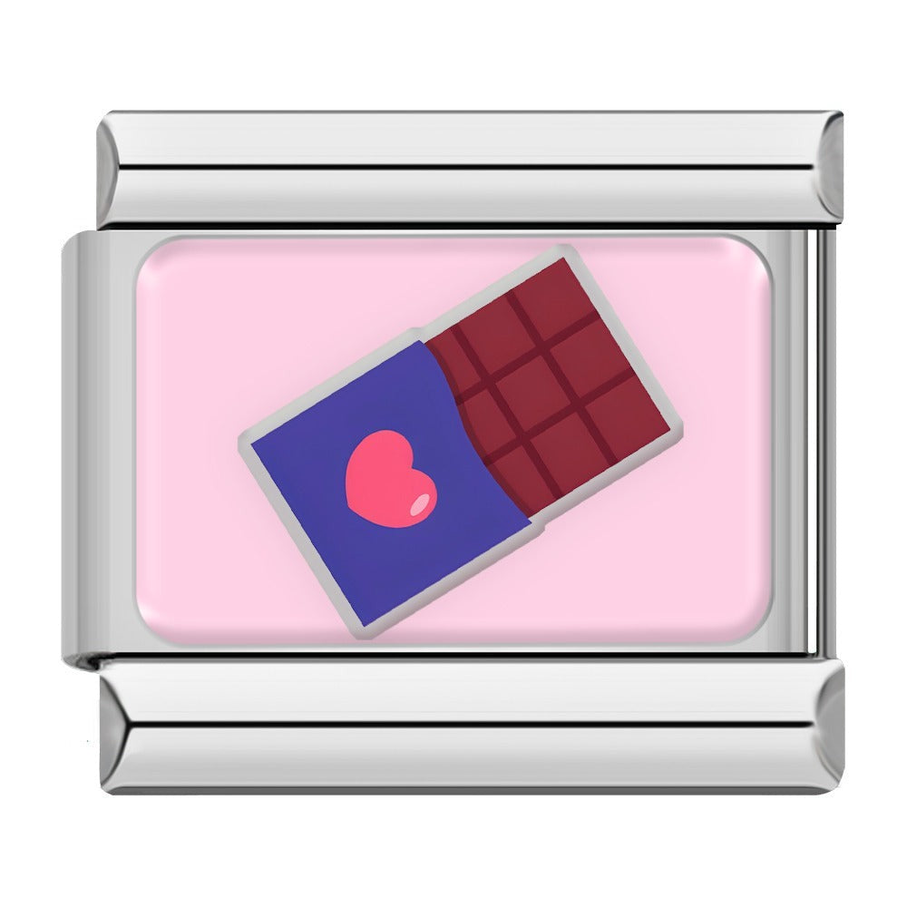 Silver chocolate bar