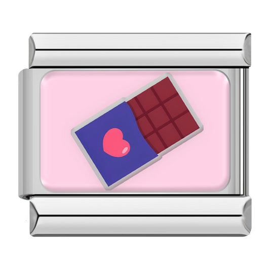 Silver chocolate bar