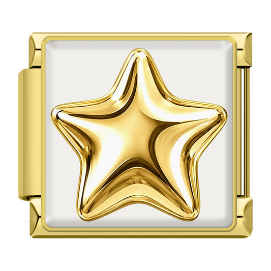Shiny gold star