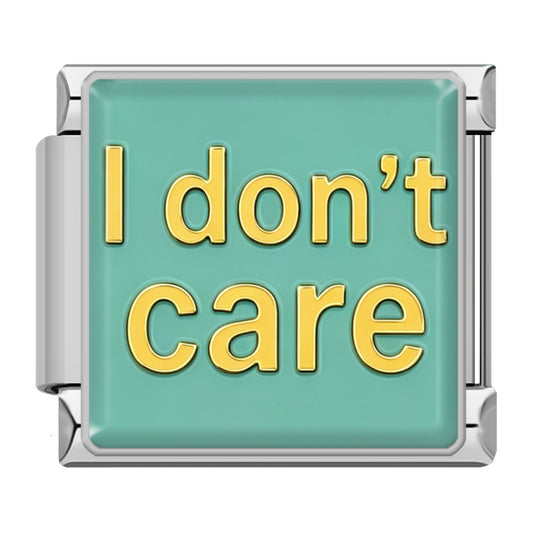 “I don’t care” silver